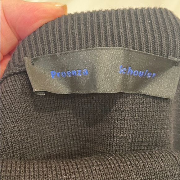 Proenza Schouler navy blue thick wool Knit Sweater - Picture 9 of 11